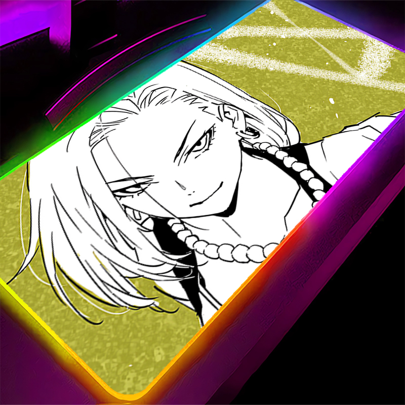 Mouse Pad Extended Rgb - Alas Mouse RGB Dragon Ball Android