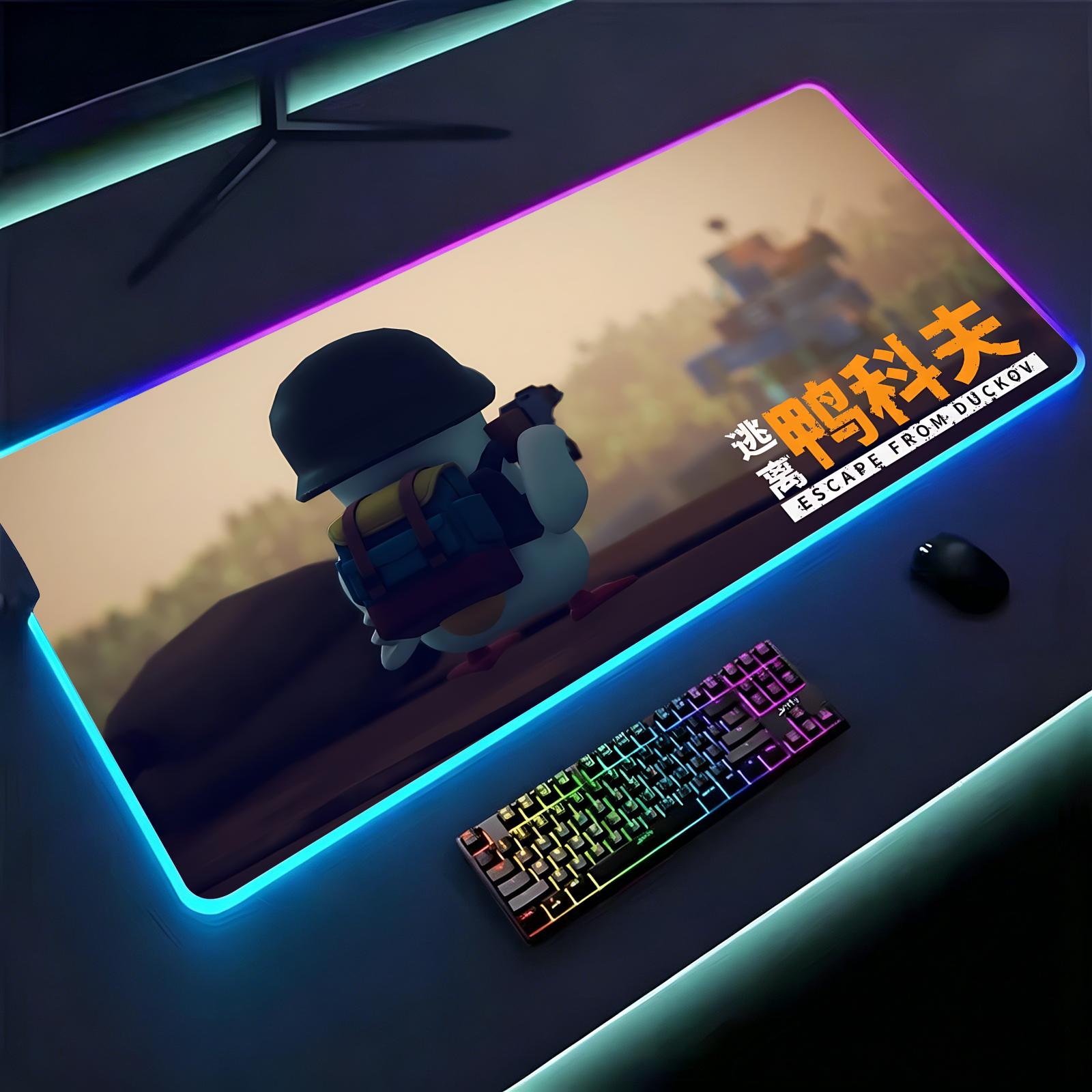 Mouse Pad Extended Rgb - Alas mouse gaming esports dengan lampu
