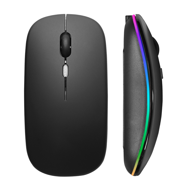 Esports Gaming Mice - Mouse Nirkabel RGB Isi Ulang USB