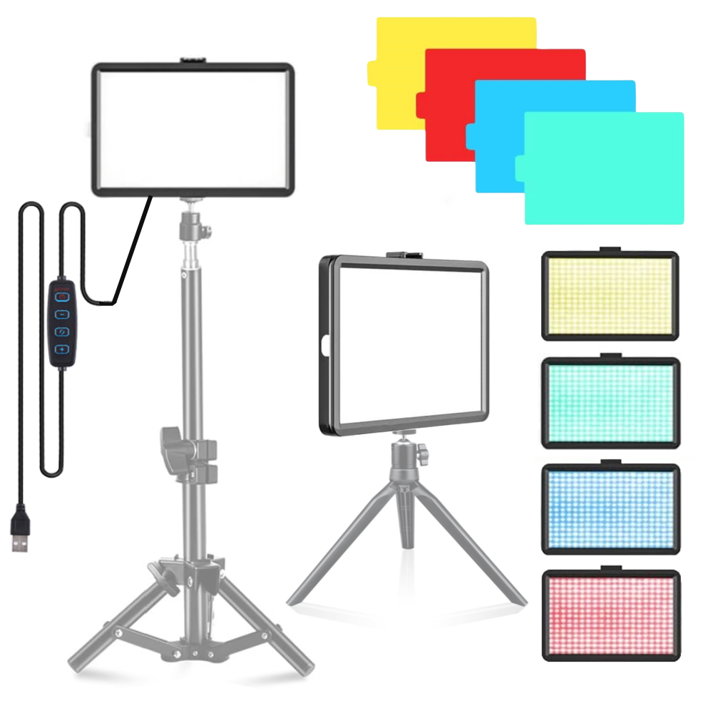 Led Light Panel Stream - Lampu Fill Video LED 3000-6000k, lampu