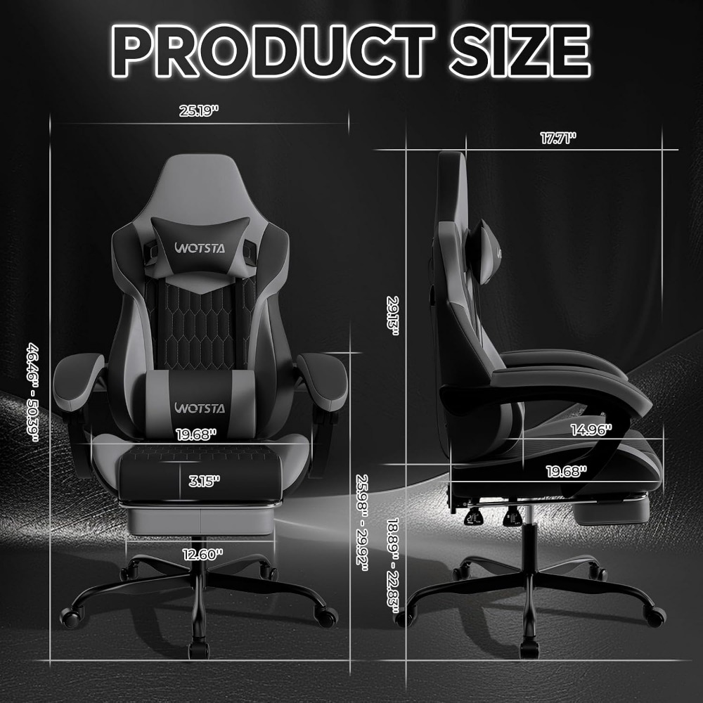 Kursi Gaming Ergonomis dari Ku - Video Gaming & Esports Usd Acc ulasan dan harga