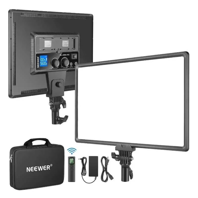 Lampu video LED NL288 dengan r - Led Light Panel Stream ulasan dan harga