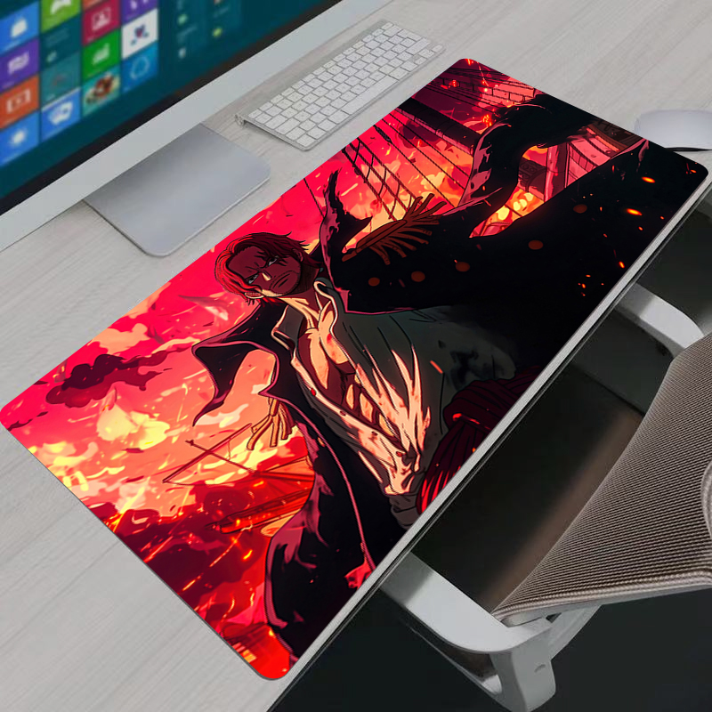 One Piece Shanks Mouse Pad Bes - Esports Gaming Mice ulasan dan harga