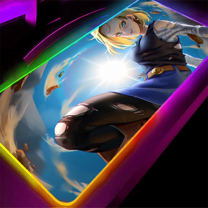 Alas Mouse RGB Dragon Ball And - Mouse Pad Extended Rgb ulasan dan harga