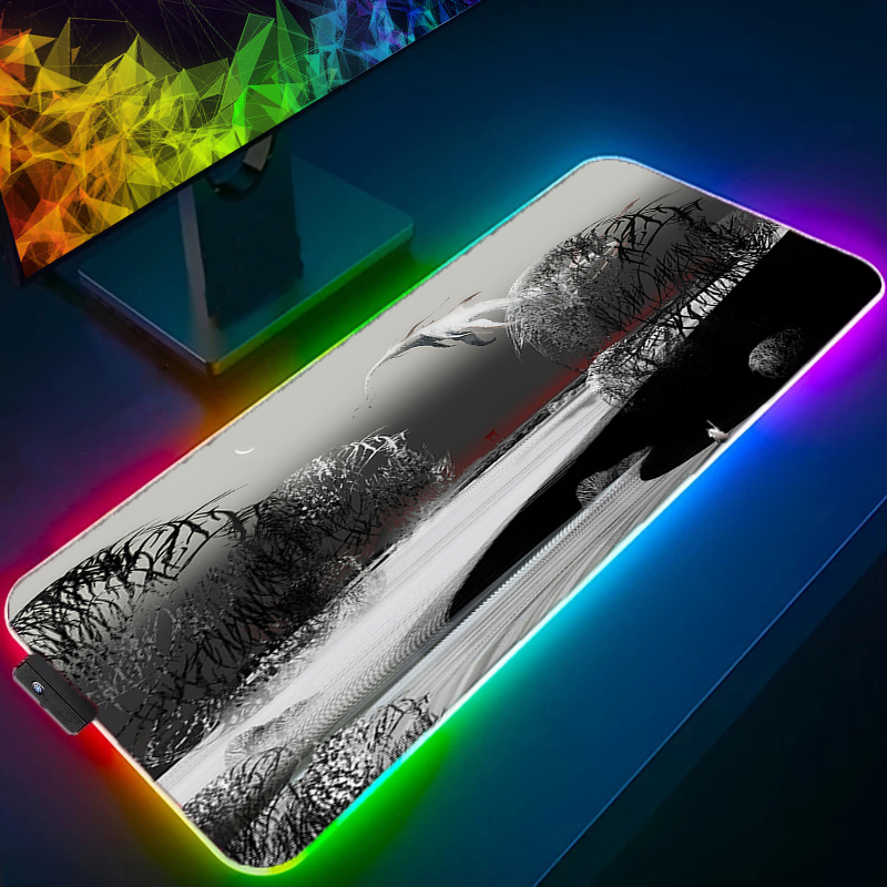 Alas Mouse LED RGB Multi Ukura - Mouse Pad Extended Rgb ulasan dan harga