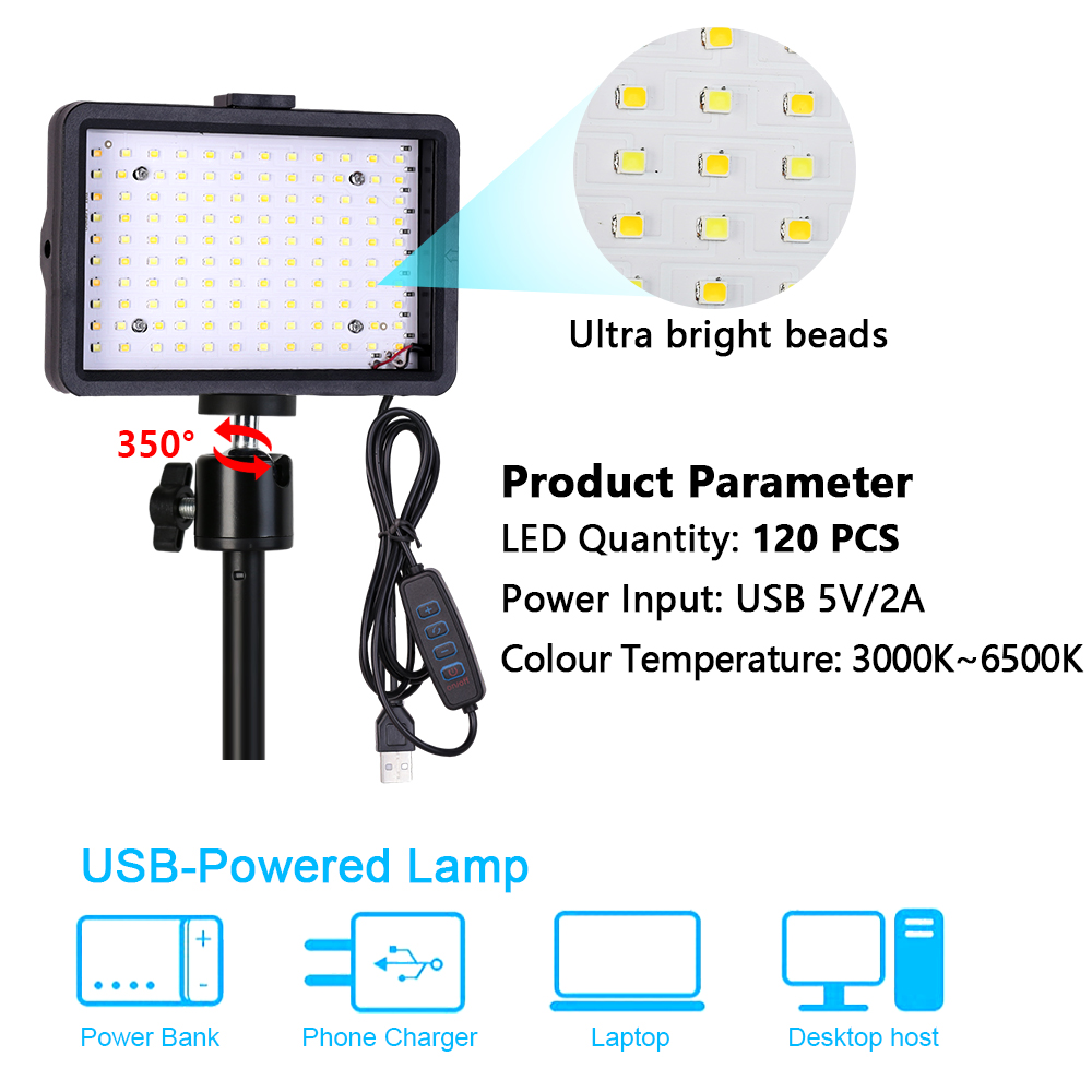 Panel Lampu LED 5V USB, Lampu  - Led Light Panel Stream ulasan dan harga