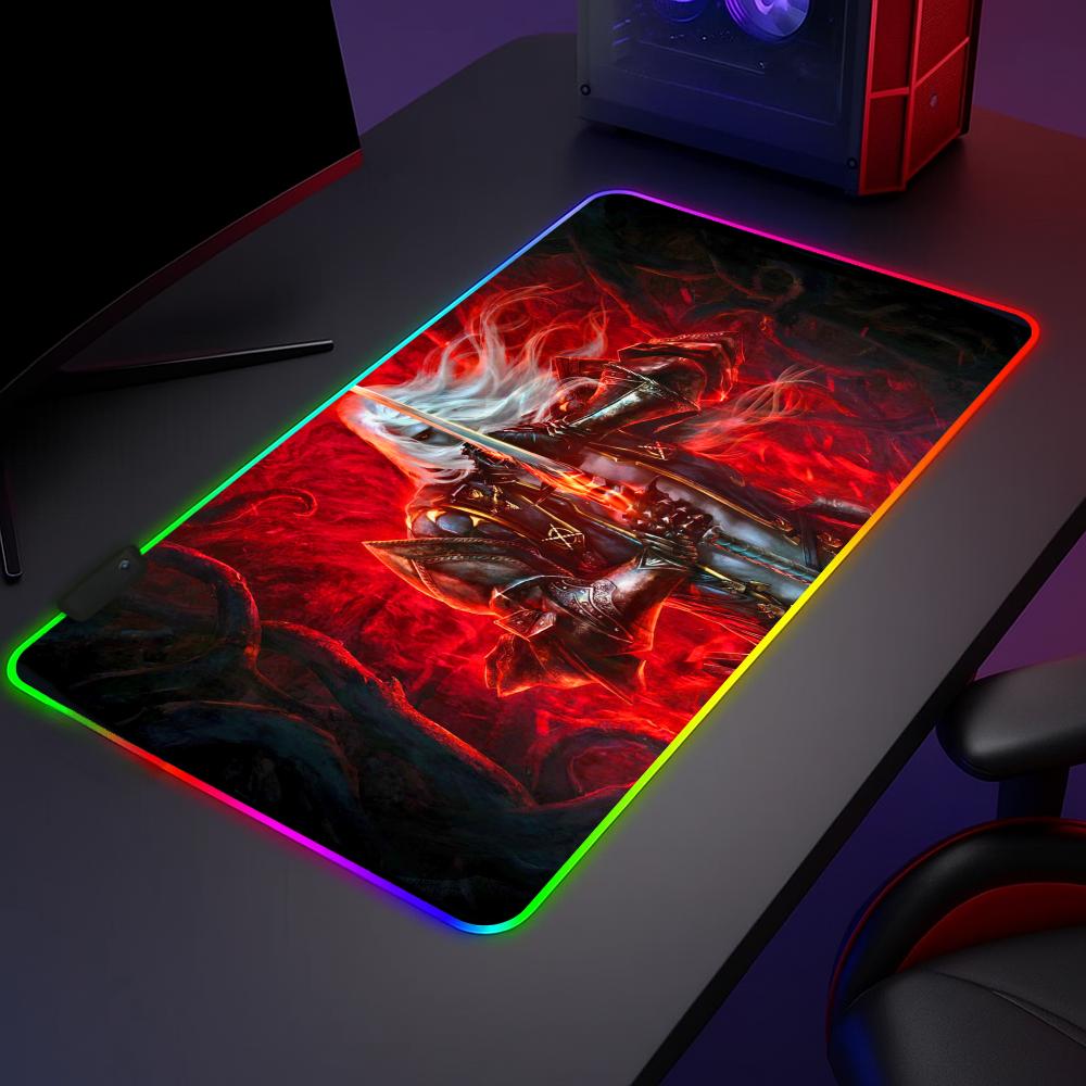 Castlevania Mouse Pad RGB, Gam - Mouse Pad Extended Rgb ulasan dan harga