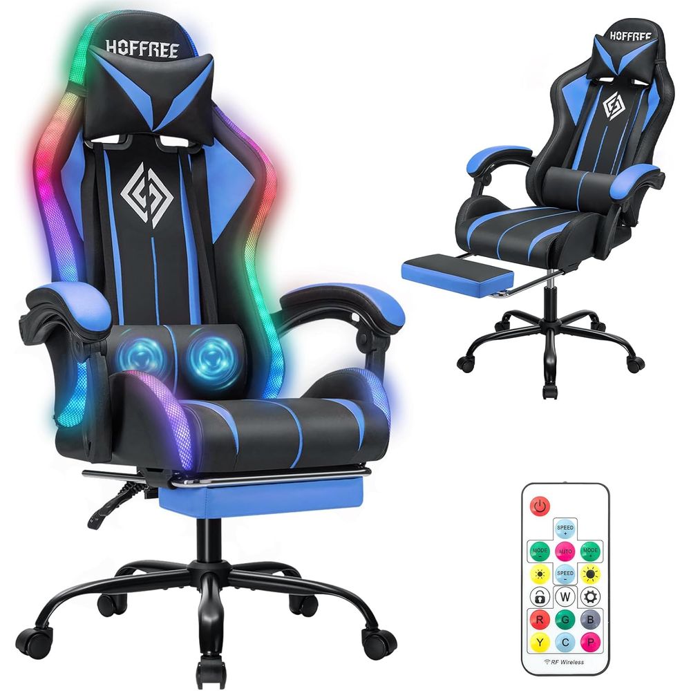 Kursi Gaming LED dengan Lampu  - Video Gaming & Esports Usd Acc ulasan dan harga