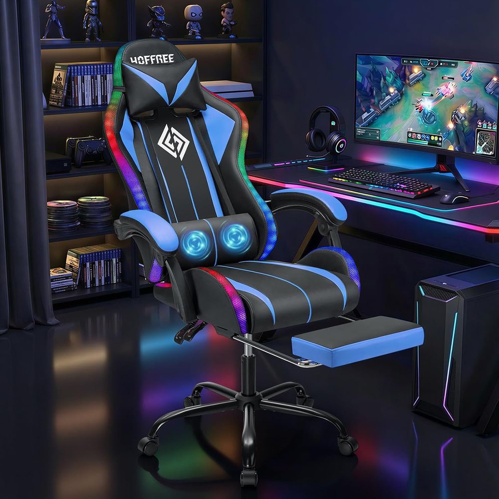 Kursi Gaming LED dengan Lampu  - Video Gaming & Esports Usd Acc ulasan dan harga