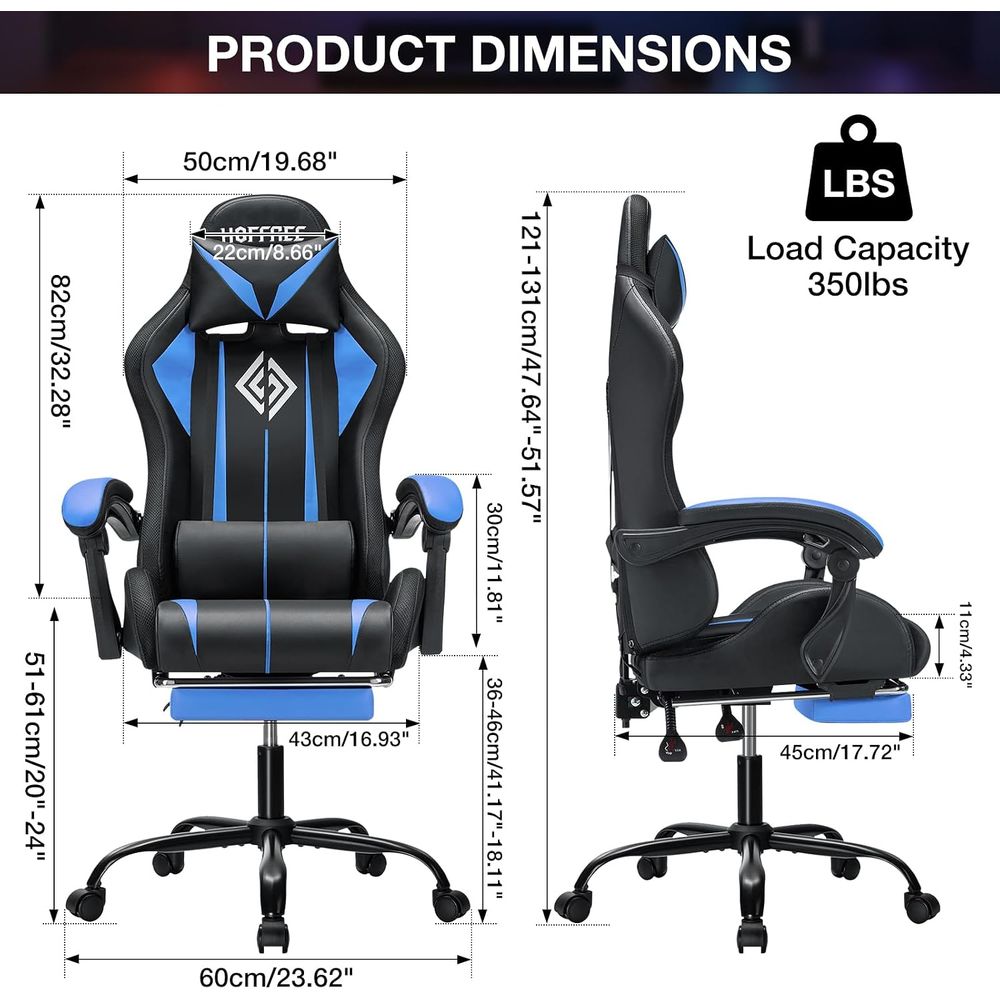 Kursi Gaming LED dengan Lampu  - Video Gaming & Esports Usd Acc ulasan dan harga